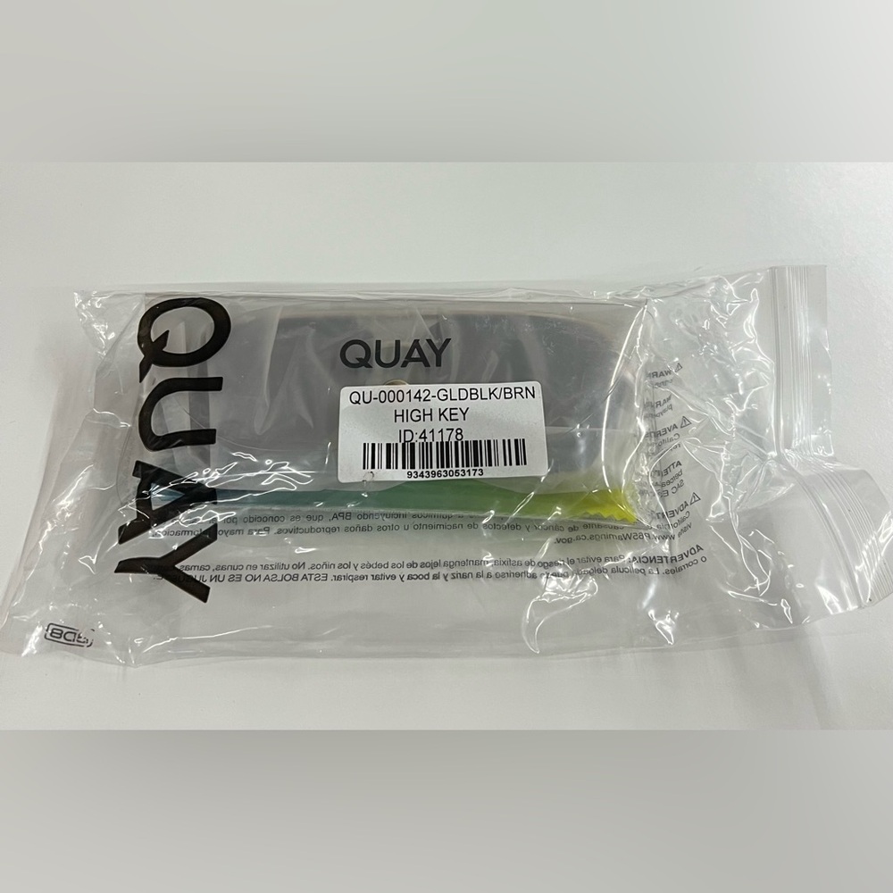 QUAY AUSTRALIA HIGH KEY -GLDBLK/BRN - Picture 7 of 7